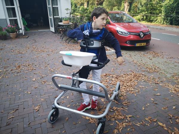 Oefenen met lopen met een leuke speurtocht